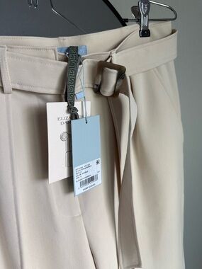 ANTONIO MELANI ELIZABETH DAMRICH Women's Marble Trouser Pants size 6
